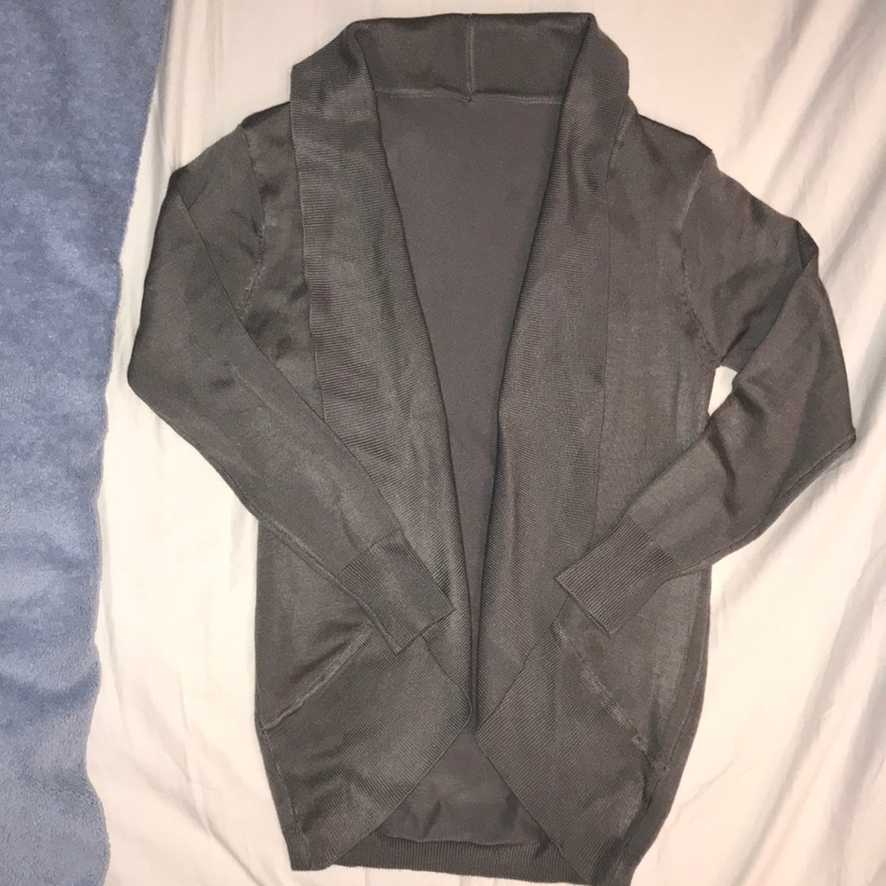 Gray Cardigan
